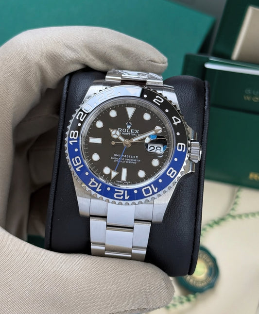 ROLEX GMT MASTER II BATMAN