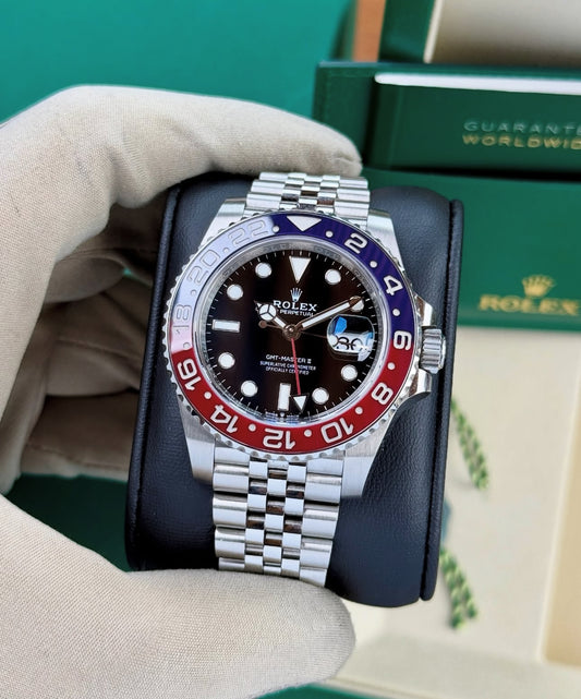 ROLEX GMT MASTER II PEPSI JUBILÈE