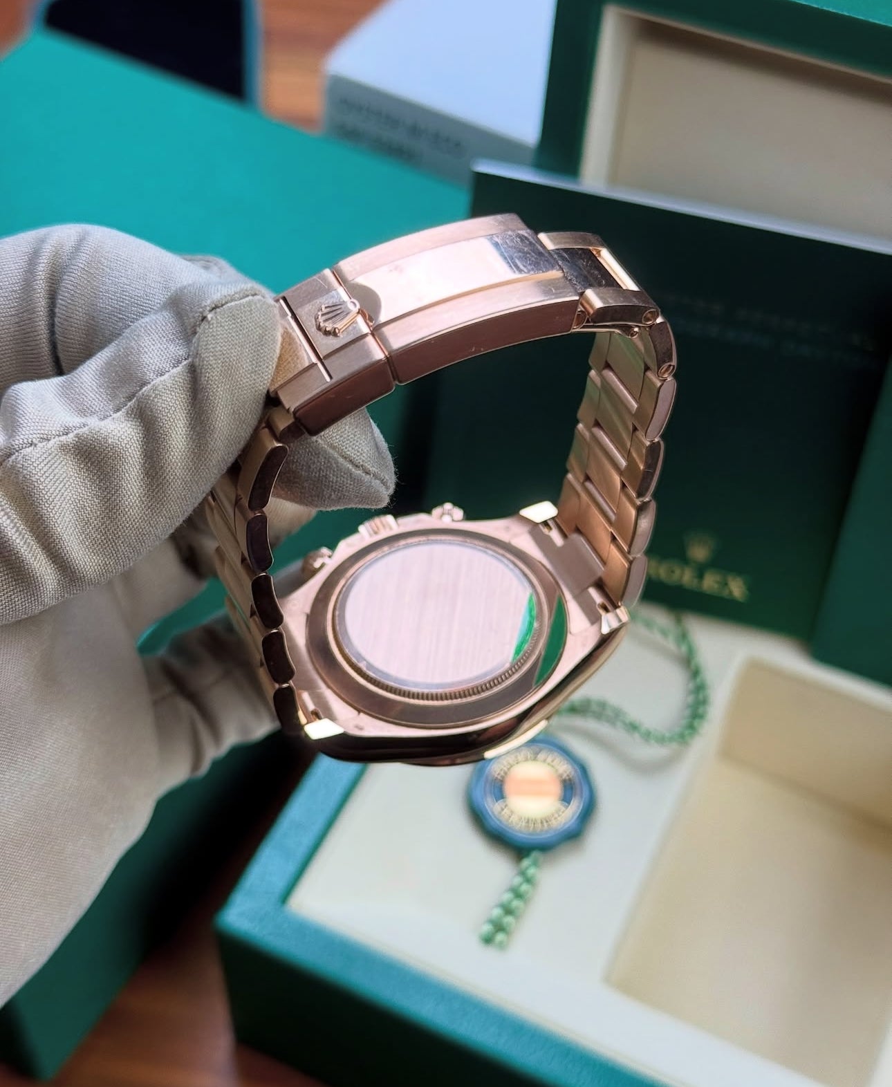 ROLEX DAYTONA EVEROSE GOLD CHOCOLATE