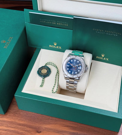 ROLEX YACHT-MASTER BLUE DIAL