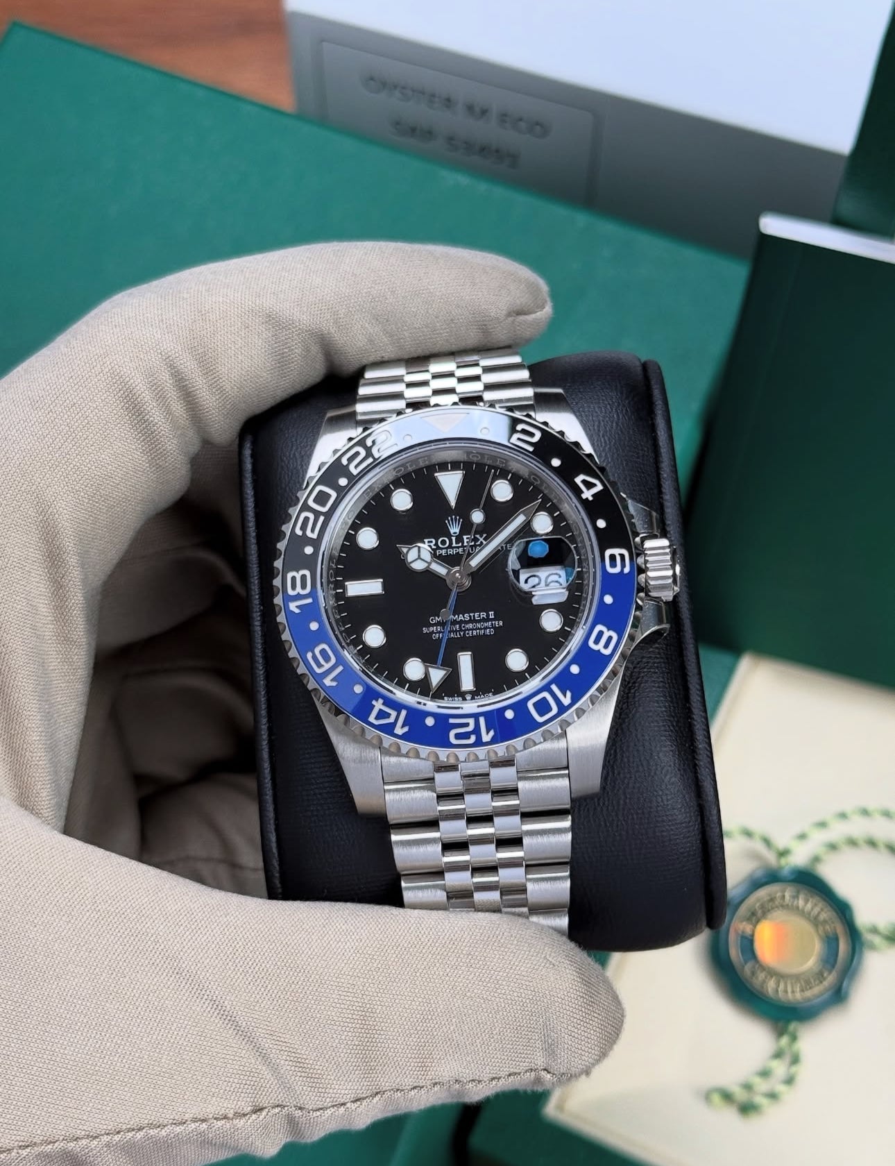 ROLEX GMT MASTER II BATMAN JUBILÈE
