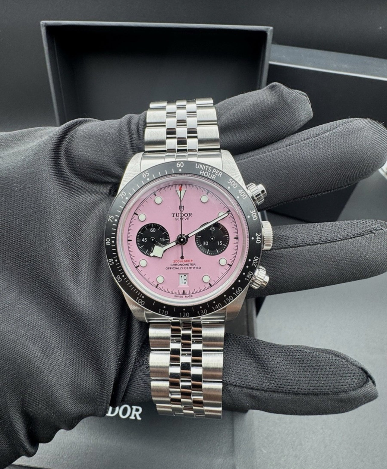 TUDOR BLACK BAY PINK CHRONO