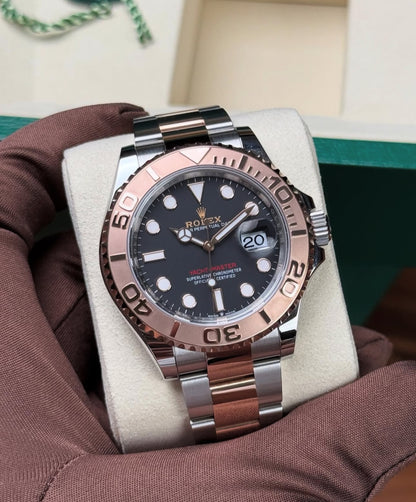 ROLEX YACHT - MASTER ACCIAO & ORO ROSA