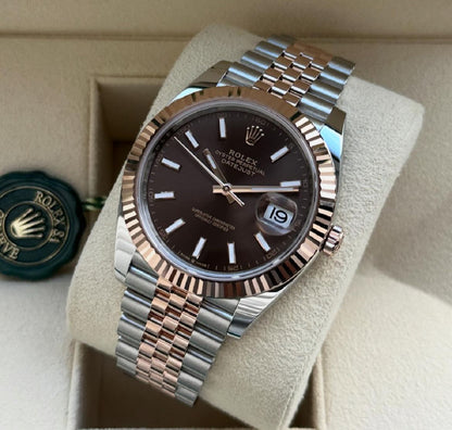 ROLEX DATEJUST JUBILEE "CHOCOLATE"