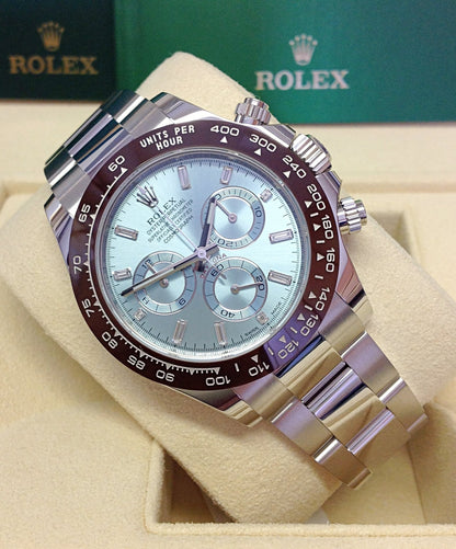 ROLEX DAYTONA PLATINUM “ICE BLUE”