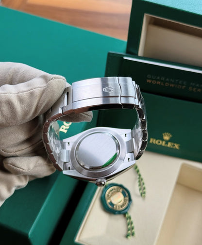 ROLEX OYSTER PERPETUAL GREEN