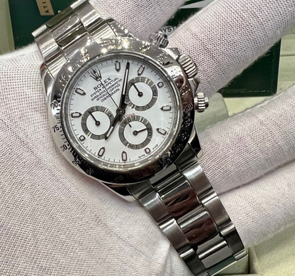 ROLEX DAYTONA WHITE DIAL