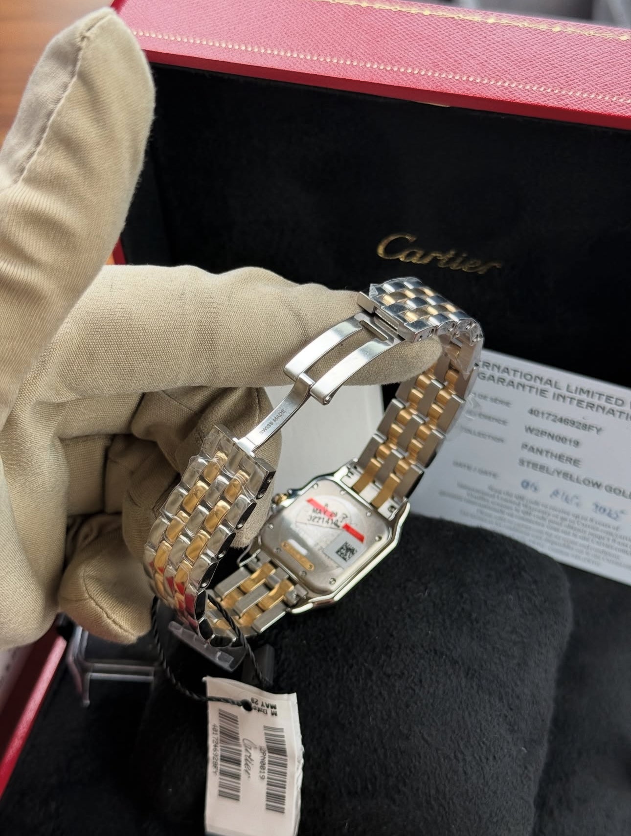 CARTIER PANTHERE BICOLOR
