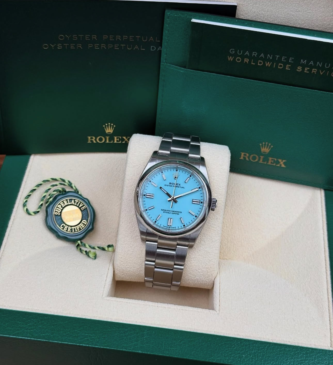 ROLEX OYSTER PERPETUAL TIFFANY
