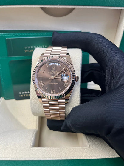 ROLEX DAY-DATE CHOCOLATE