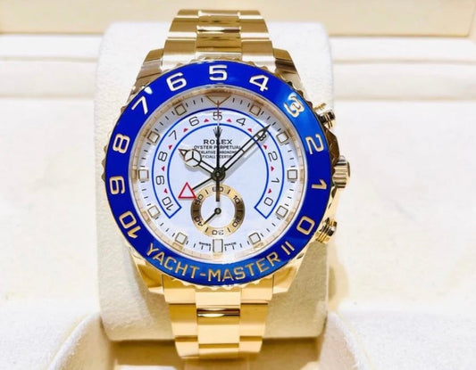 ROLEX YACHT-MASTER II BLUE & GOLD