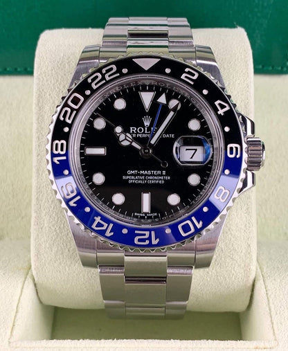 ROLEX GMT MASTER II BATMAN