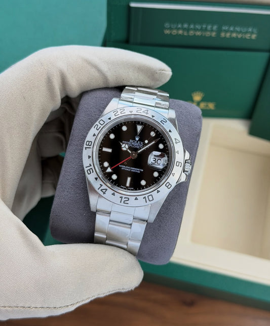 ROLEX EXPLORER II DATE BLACK