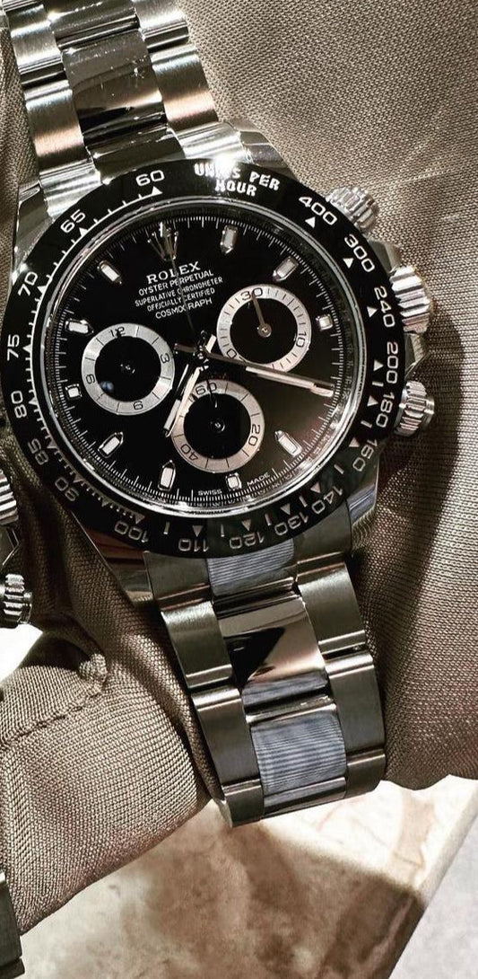 ROLEX DAYTONA PANDA FULL BLACK