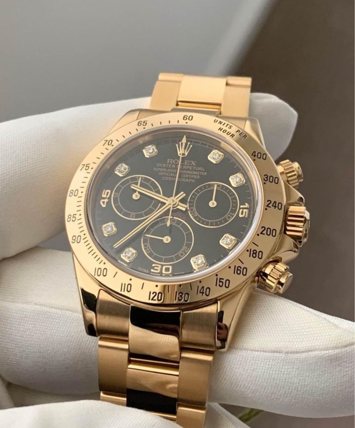 ROLEX DAYTONA GOLD DIAMOND