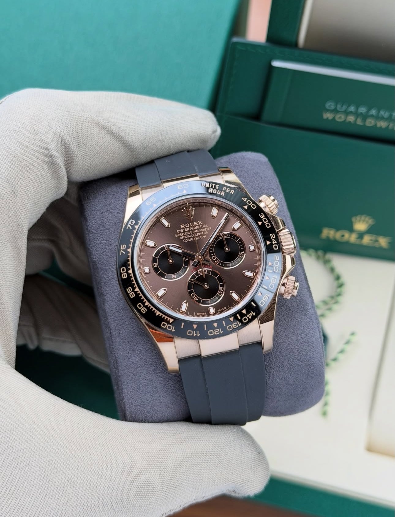 ROLEX DAYTONA OYSTERFLEX "CHOCOLATE"