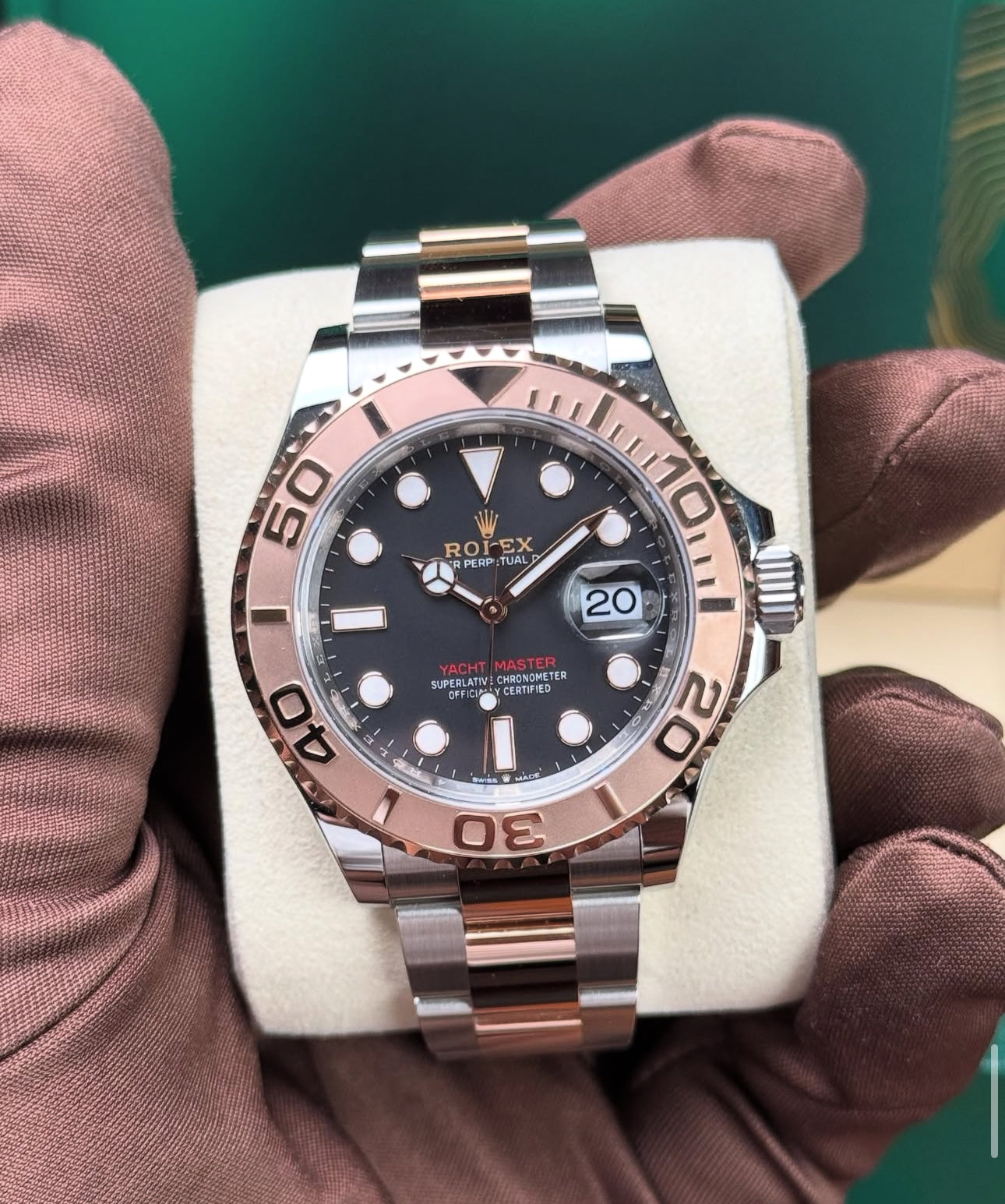 ROLEX YACHT - MASTER ACCIAO & ORO ROSA