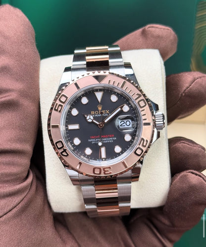 ROLEX YACHT - MASTER ACCIAO & ORO ROSA