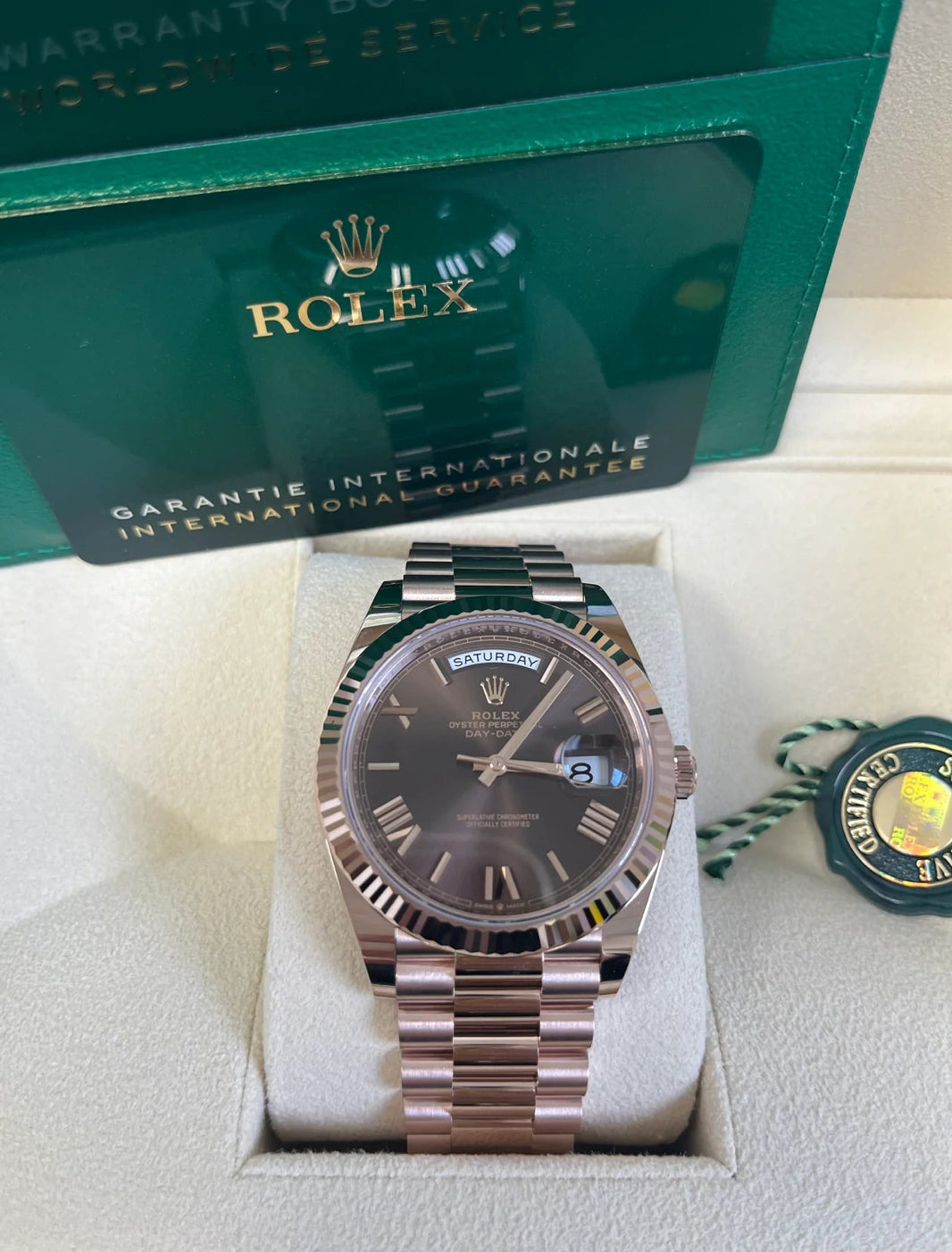 ROLEX DAY-DATE CHOCOLATE