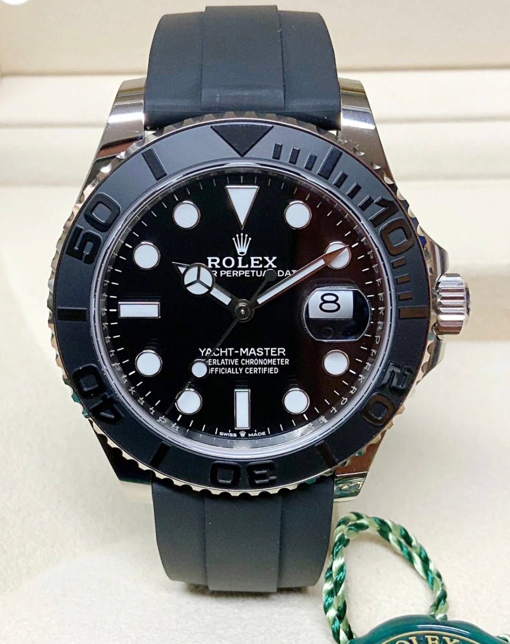 ROLEX YACHT-MASTER OYSTERFLEX BLACK