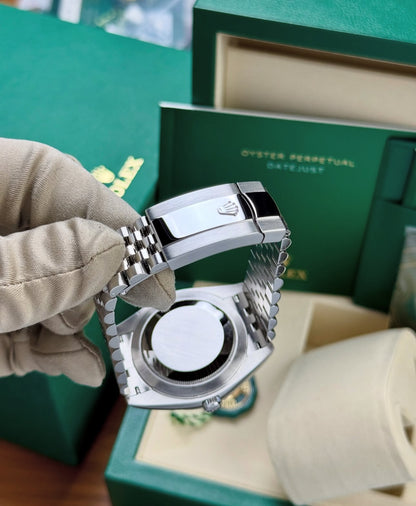 ROLEX DATEJUST JUBILEE OCEAN BLU DIAMOND