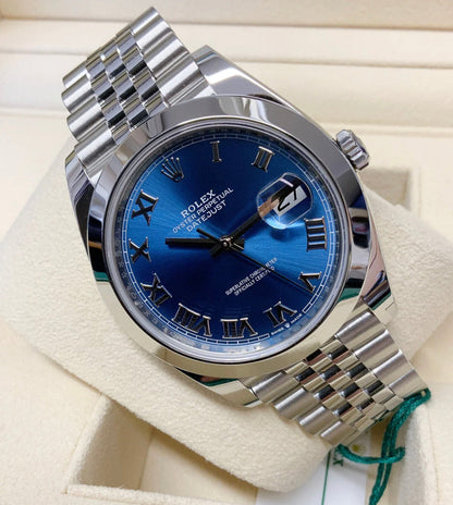 ROLEX DATEJUST JUBILÈE BLUE ROMAN