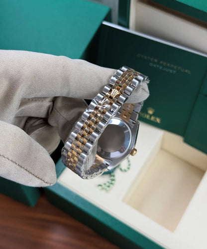 ROLEX DATEJUST JUBILÈE CHAMPAGNE ROMAN