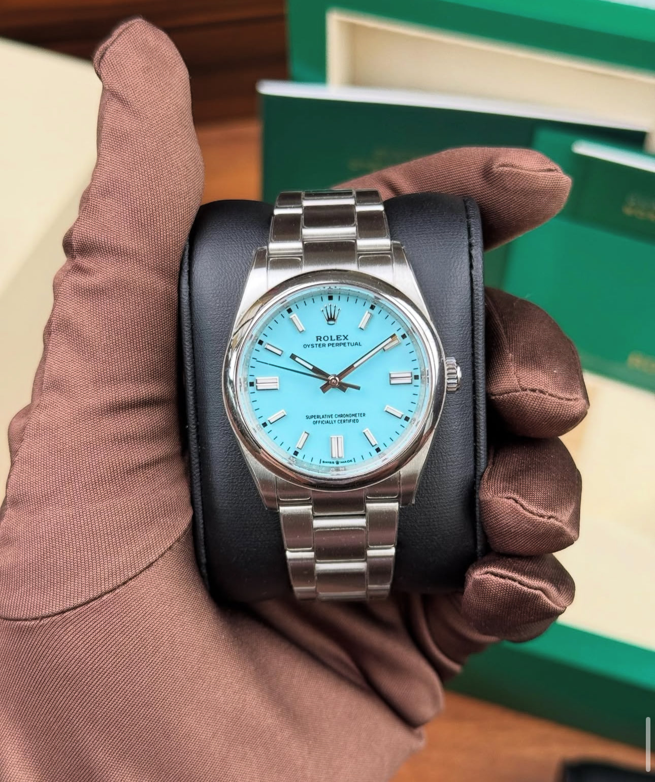 ROLEX OYSTER PERPETUAL TIFFANY