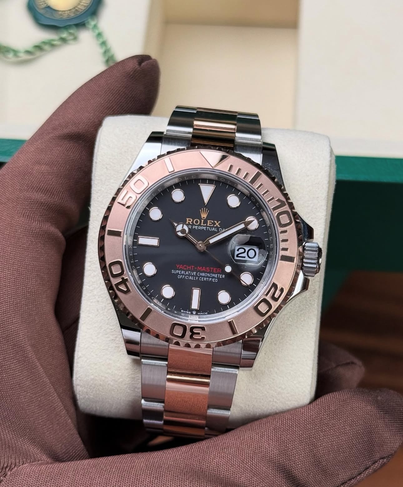 ROLEX YACHT - MASTER ACCIAO & ORO ROSA