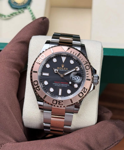 ROLEX YACHT - MASTER ACCIAO & ORO ROSA
