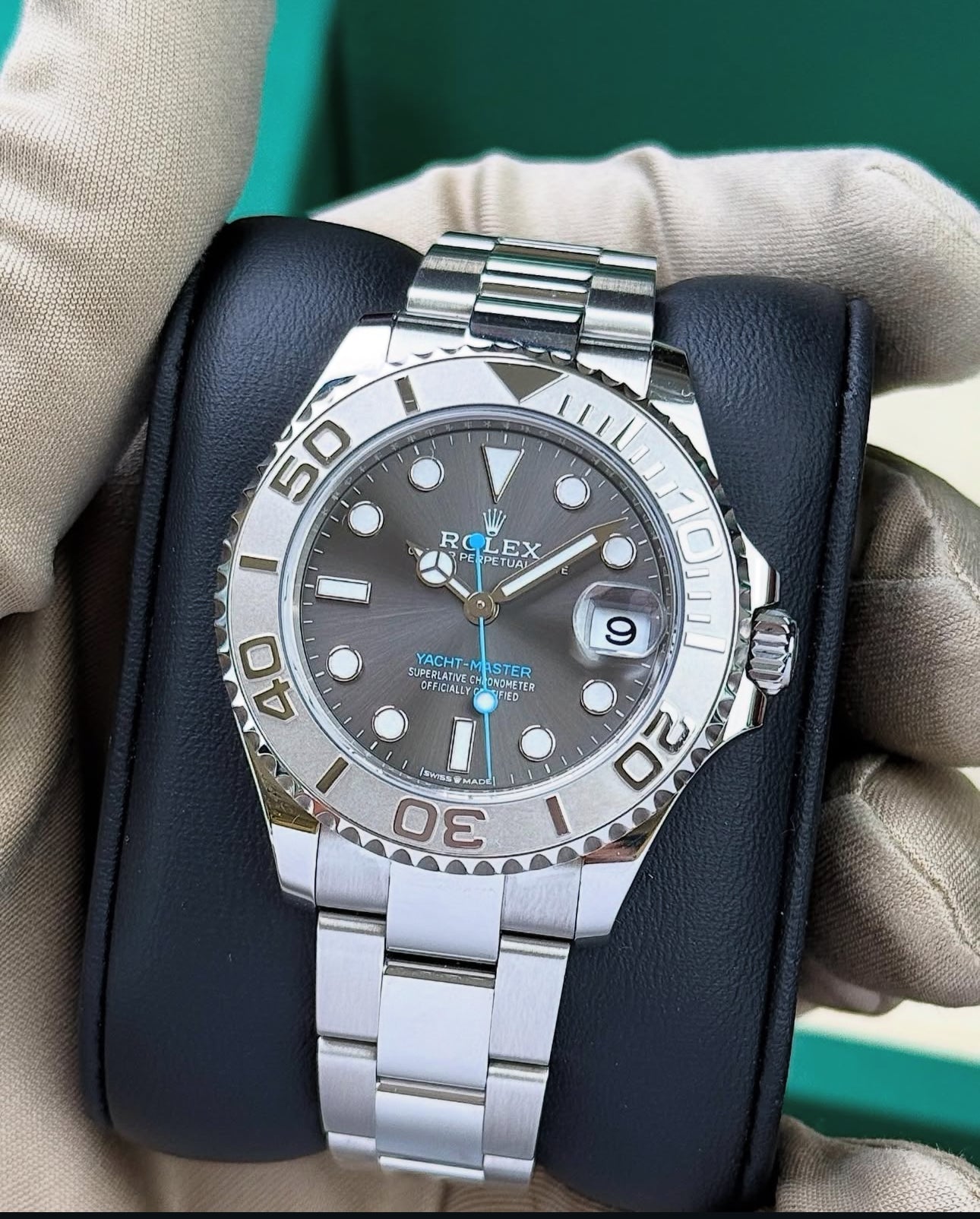 ROLEX YACHT-MASTER GREY RHODIUM