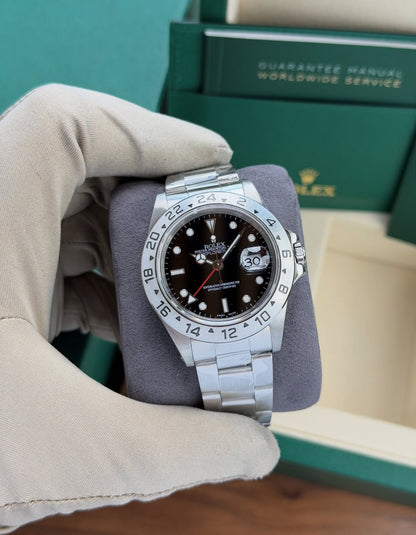 ROLEX EXPLORER II DATE BLACK