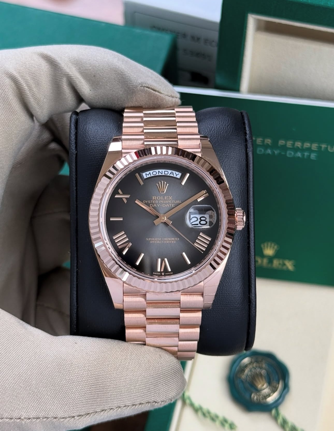 ROLEX DAY-DATE EVEROSE