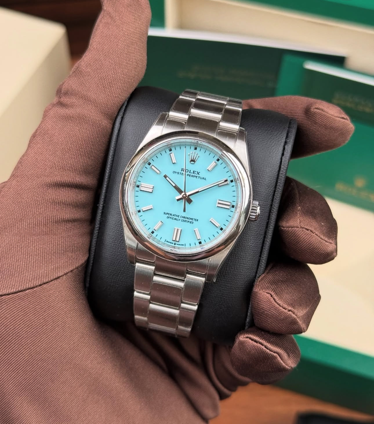 ROLEX OYSTER PERPETUAL TIFFANY