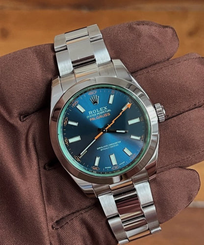 ROLEX MILGAUSS BLUE DIAL