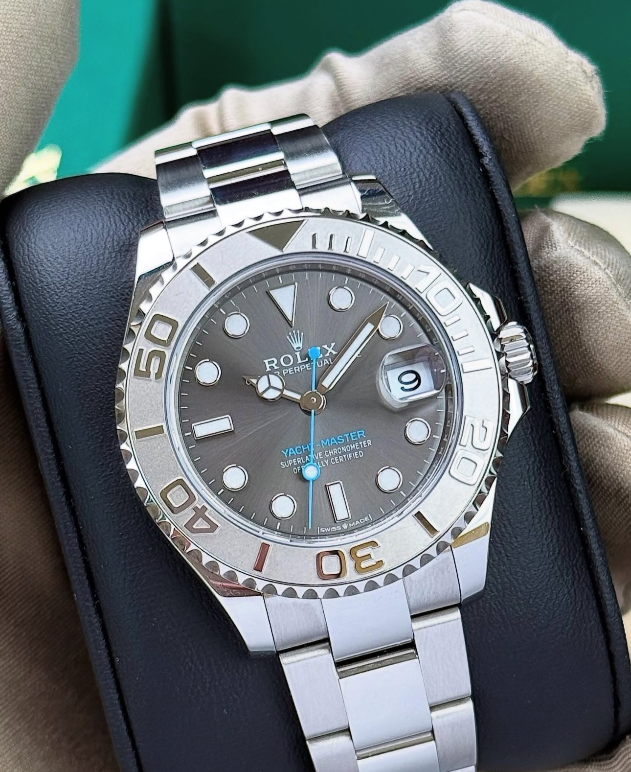 ROLEX YACHT-MASTER GREY RHODIUM