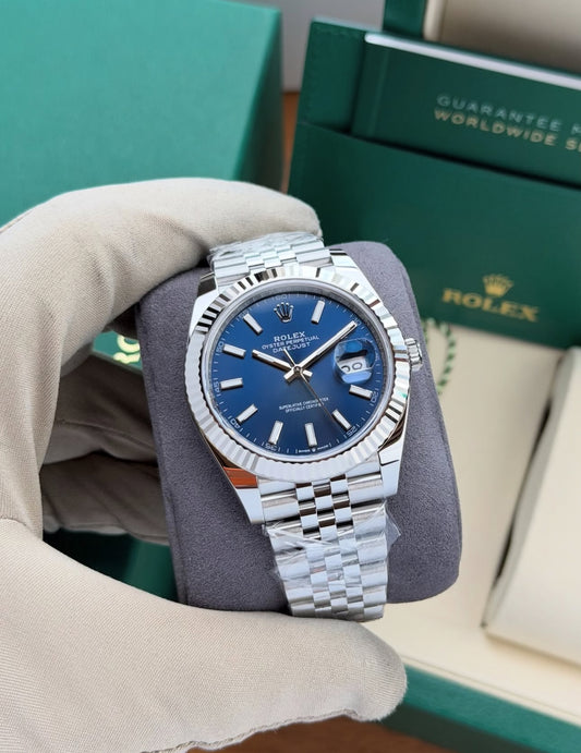 ROLEX DATEJUST JUBILEE OCEAN BLUE