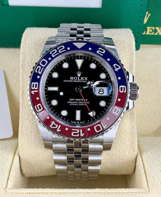 ROLEX GMT MASTER II PEPSI JUBILÈE