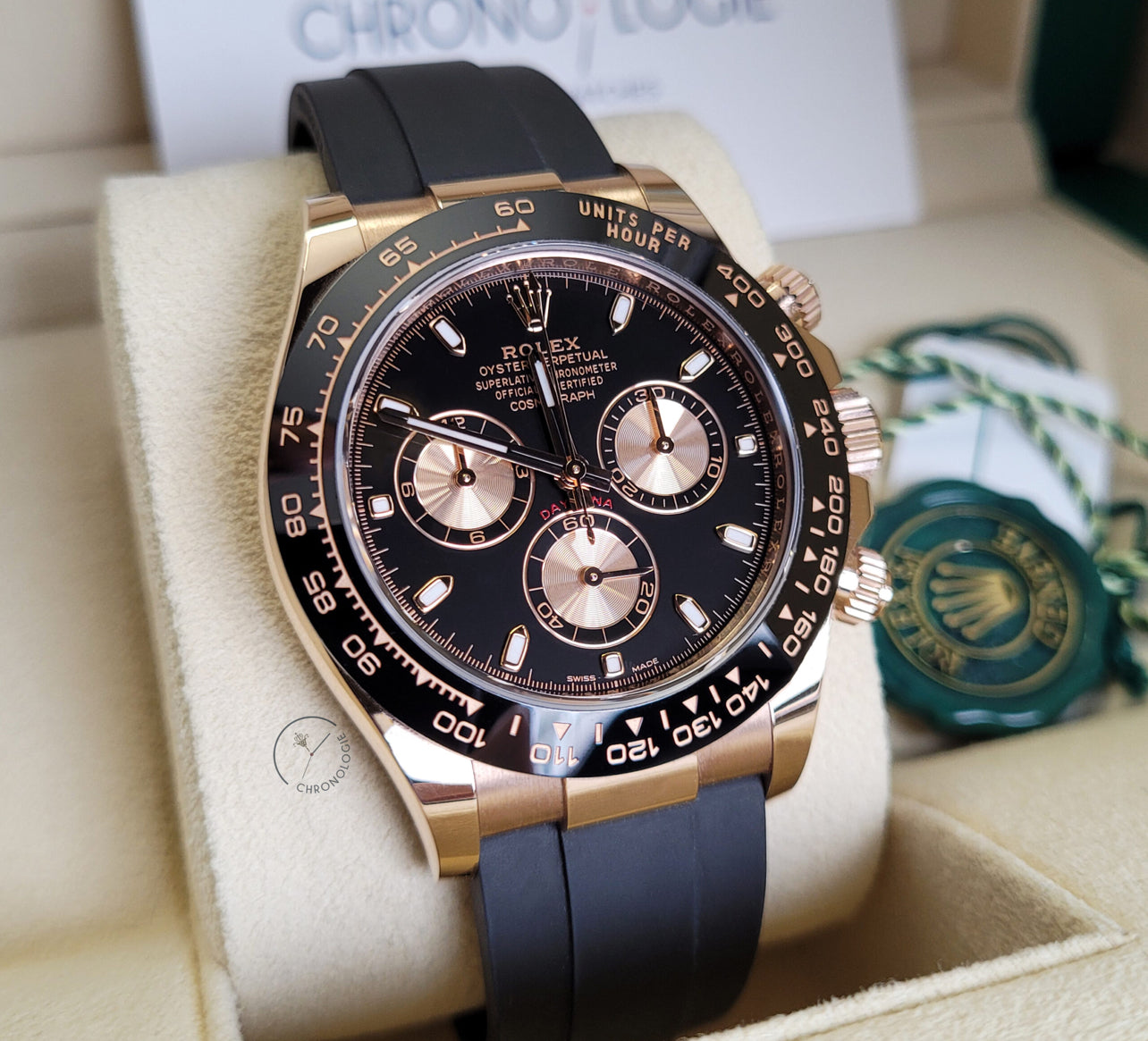 ROLEX DAYTONA OYSTERFLEX EVEROSE