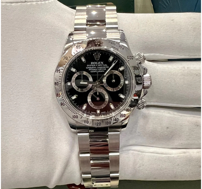 ROLEX DAYTONA BLACK DIAL