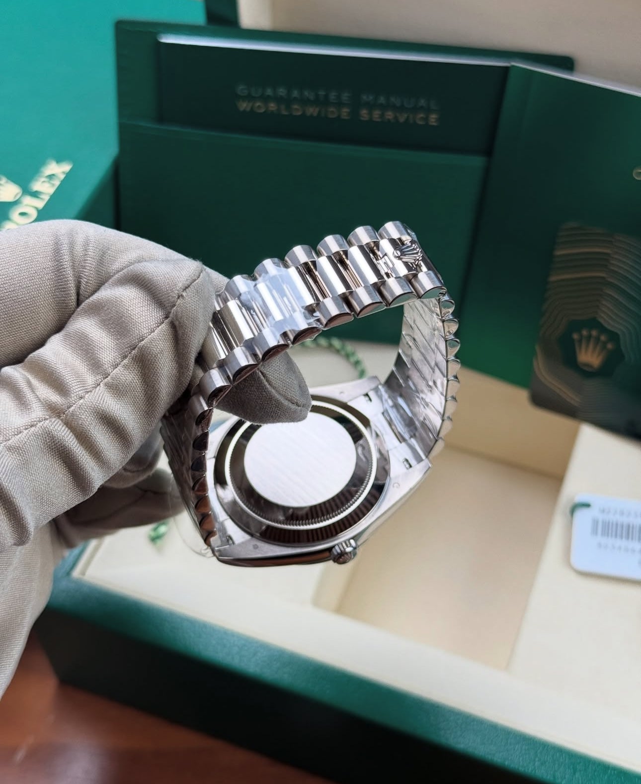 ROLEX DAY-DATE GREEN DIAL