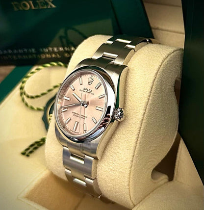 ROLEX OYSTER PERPETUAL PINK