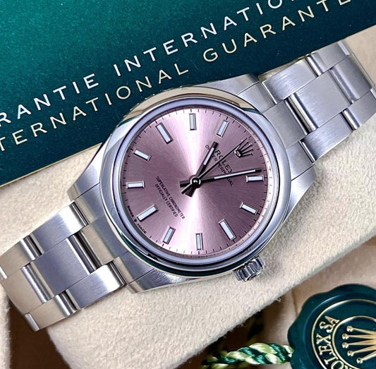 ROLEX OYSTER PERPETUAL PINK