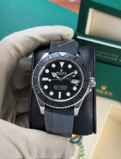 ROLEX YACHT-MASTER OYSTERFLEX BLACK