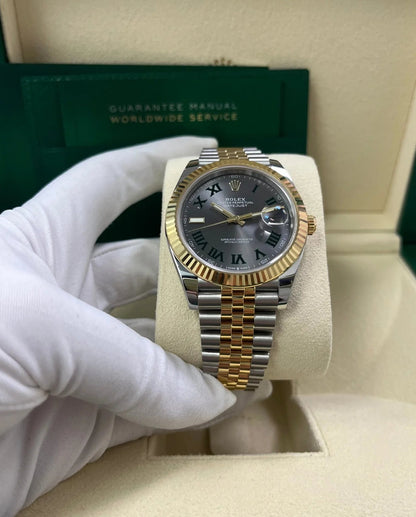 ROLEX DATEJUST JUBILÈE WIMBLEDON "TWO TONE"