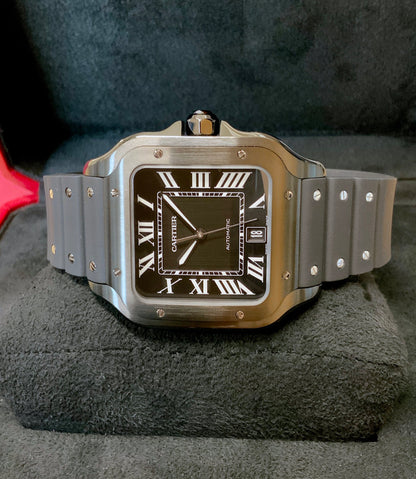 CARTIER SANTOS BLACK LINE