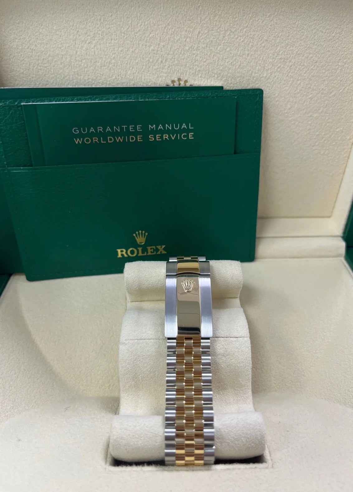 ROLEX DATEJUST JUBILÈE WIMBLEDON "TWO TONE"