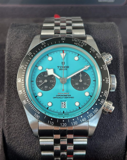 TUDOR BLACK BAY FLAMINGO BLUE