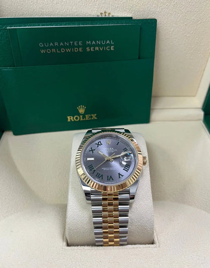 ROLEX DATEJUST JUBILÈE WIMBLEDON "TWO TONE"