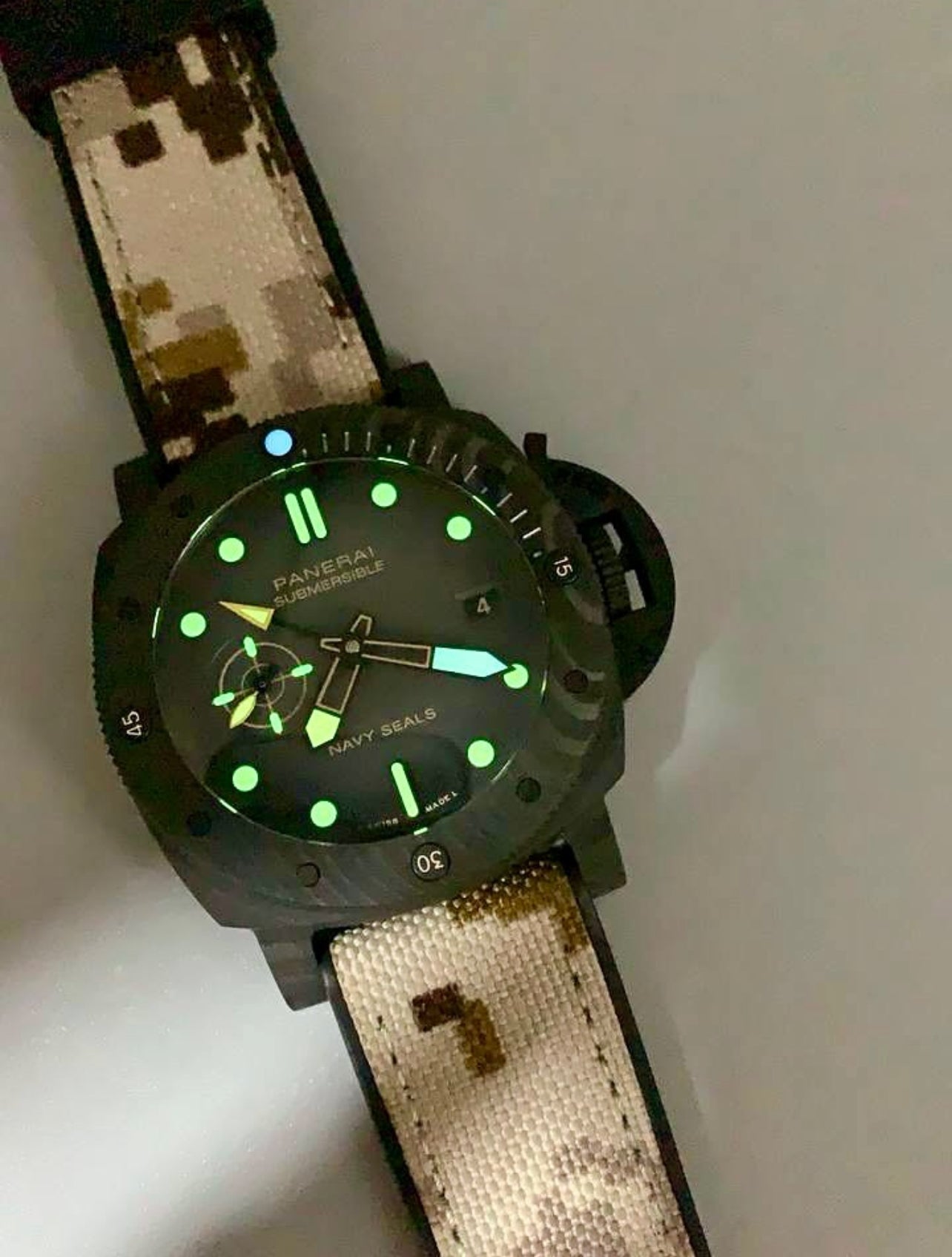 PANERAI SUBMERSIBLE US NAVY SEALS